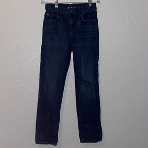 BUNDLE- 2 pairs of jeans- The Children’s place boys size 10 STRAIGHT jeans